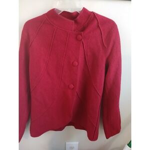 Vintage ORVIS  Boiled wool jacket long‎ sleeve  cardigan coat M